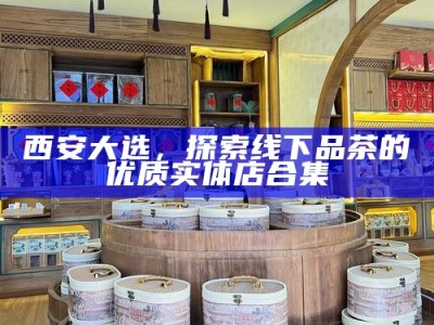 西安大选，探索线下品茶的优质实体店合集