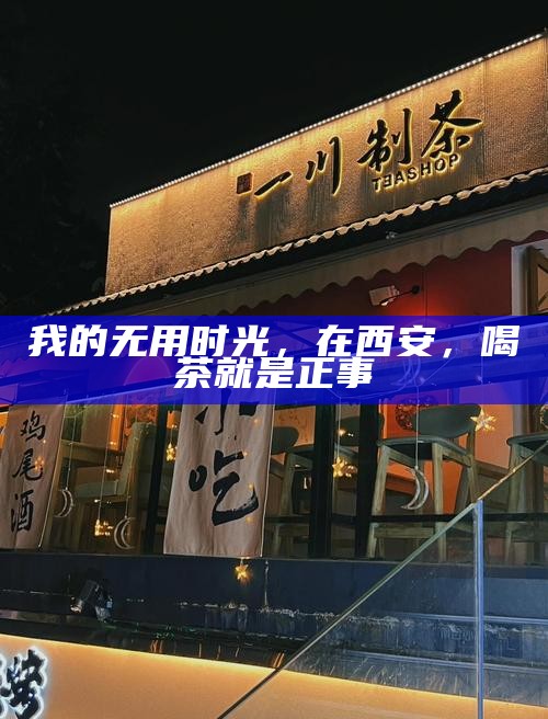 我的无用时光，在西安，喝茶就是正事